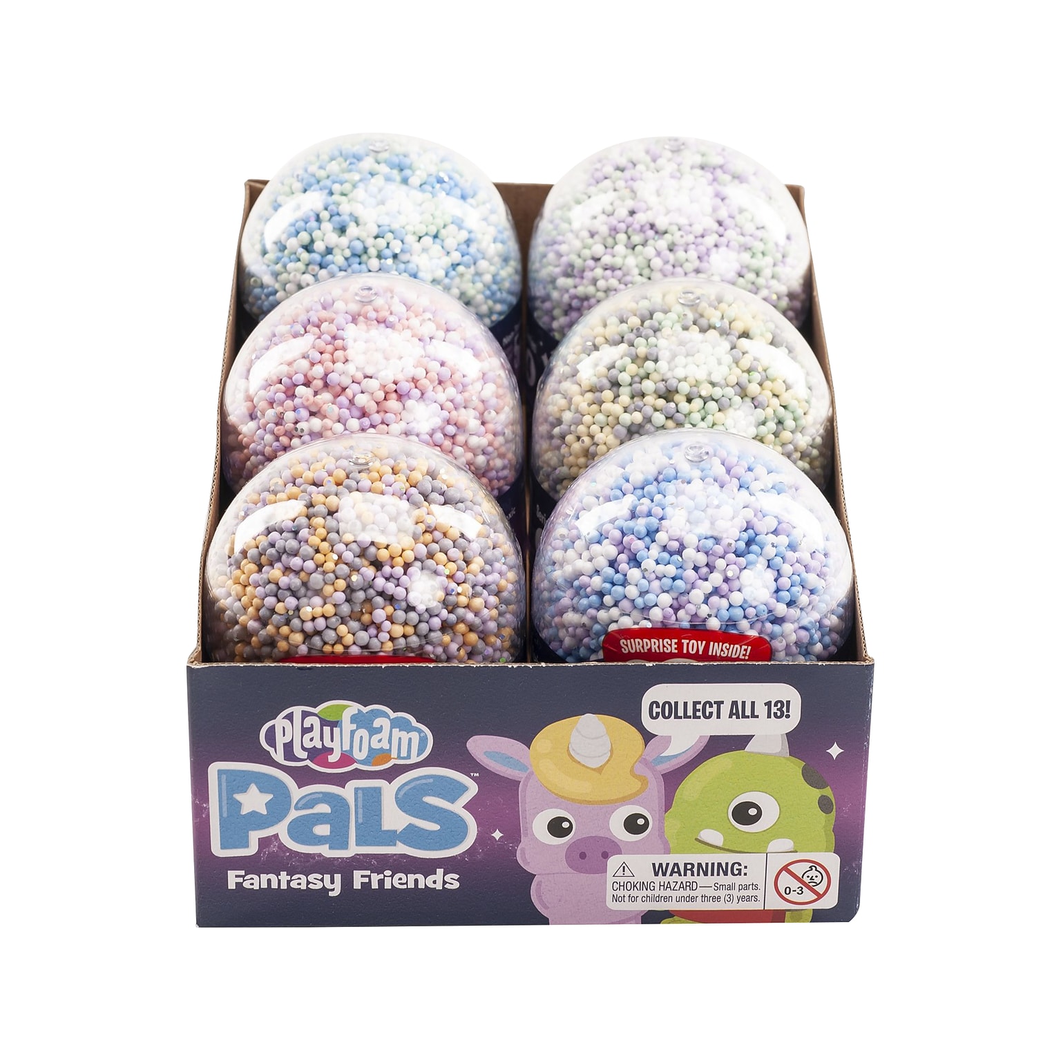 Playfoam Pals Fantasy Friends, Multicolor, 6/Pack (1977)