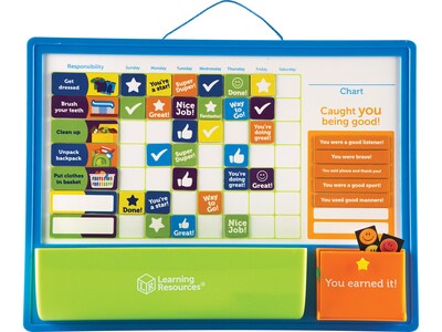 Learning Resources Good Job Reward Chart, Multicolor, 91 Tiles/Set (LER9580)