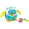 Learning Resources Hoot the Fine Motor Owl, Assorted Colors, 6 Pieces/Set (LER 9045)