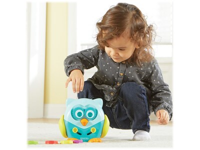 Learning Resources Hoot the Fine Motor Owl, Assorted Colors, 6 Pieces/Set (LER 9045)
