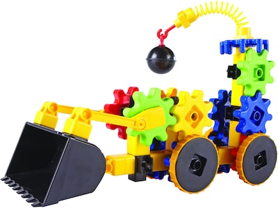 Learning Resources Gears! Gears! Gears! WreckerGears, Assorted Colors, 47 Pieces/Set (LER 9237)