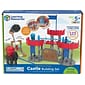 Learning Resources Engineering & Design Castle Building Set, Assorted Colors, 123 Pieces/Set (LER2876)