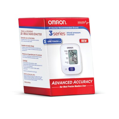 Omron 3 Series Digital Advanced-Accuracy Upper Arm Blood Pressure Monitor (BP710N)