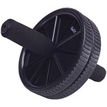 Gofit Black Deluxe Exercise Wheel (GF-DEW)