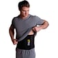 Gofit Black Double-thick Neoprene Waist Trimmer (GF-2XNWT)