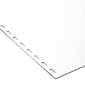 Swingline GBC CombBind Unruled Filler Paper, 8.5" x 11", White, 500/Ream (2020046)