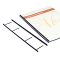 GBC Velo Blind 1 1/2 Plastic Strip Binding Spine, 200 Sheet Capacity, Black, 25/Pack (9741630)