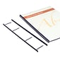 GBC Velo Blind 1 1/2" Plastic Strip Binding Spine, 200 Sheet Capacity, Black, 25/Pack (9741630)