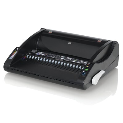 Swingline GBC CombBind C110E Comb Binding Machine, 330 Sheet Capacity, Black (7704250)