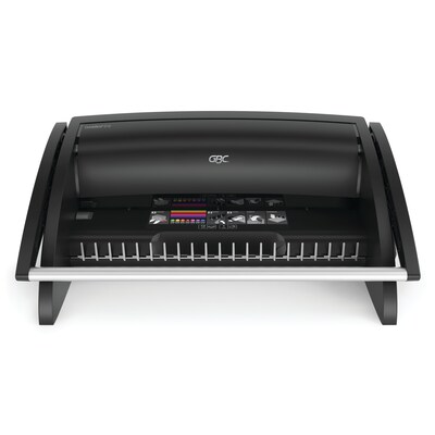 CombBind C12 Manual Binding System, 17-7/8w x 16-1/2d x 7-7/8h, Black