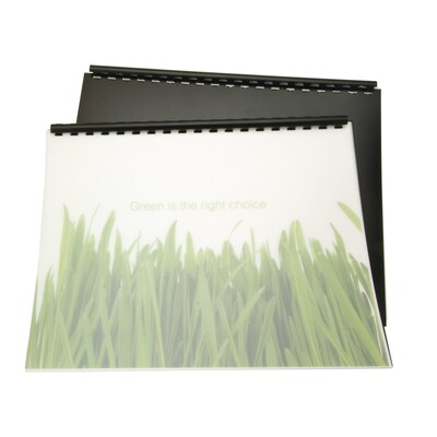 Swingline GBC Presentation Cover, 8.5" x 11", Translucent Frost, 25/Pack (25817)