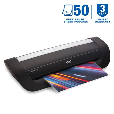 Swingline Fusion 7000L Thermal & Cold Laminator, 12" Width, Black (1703098)