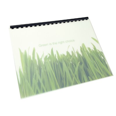 Swingline GBC Presentation Cover, 8.5" x 11", Translucent Frost, 25/Pack (25817)