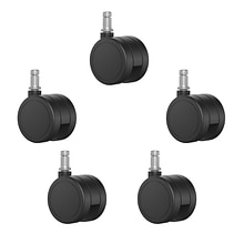 Union & Scale Workplace2.0™ Soft Casters, 5-Pack (55542)