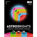 Astrobrights 70 lb. Cardstock Paper, 8.5 x 11, Assorted Colors, 80 Sheets/Ream (91668)