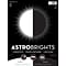 Astrobrights 65 lb. Cardstock Paper, 8.5 x 11, Black/White, 100 Sheets/Ream (91647)