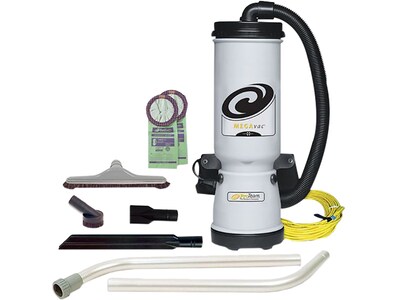 ProTeam MegaVac Backpack Vacuum, Gray/Black (105896)