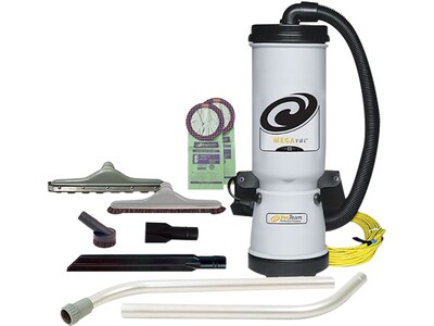 ProTeam MegaVac Backpack Vacuum, Gray/Black (105892)