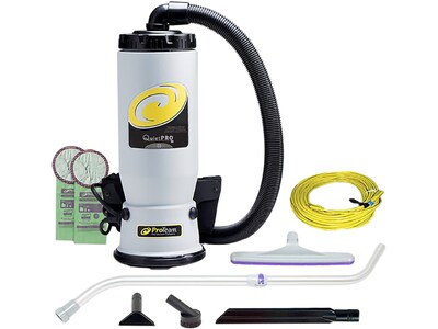 ProTeam QuietPro BP Backpack Vacuum, Gray/Black (107146)