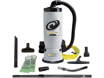 ProTeam AviationVac Backpack Vacuum, Gray/Black (103024)