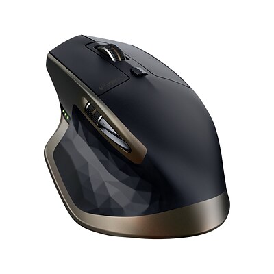 Logitech MX Master Wireless Laser Mouse, Meteorite Black (910-005527)