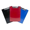 Saunders Plastic Clipboards, Letter Size, Red/Black/Blue, 3/Pack (22601)