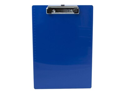 Saunders Plastic Clipboards, Letter Size, Red/Black/Blue, 3/Pack (22601)