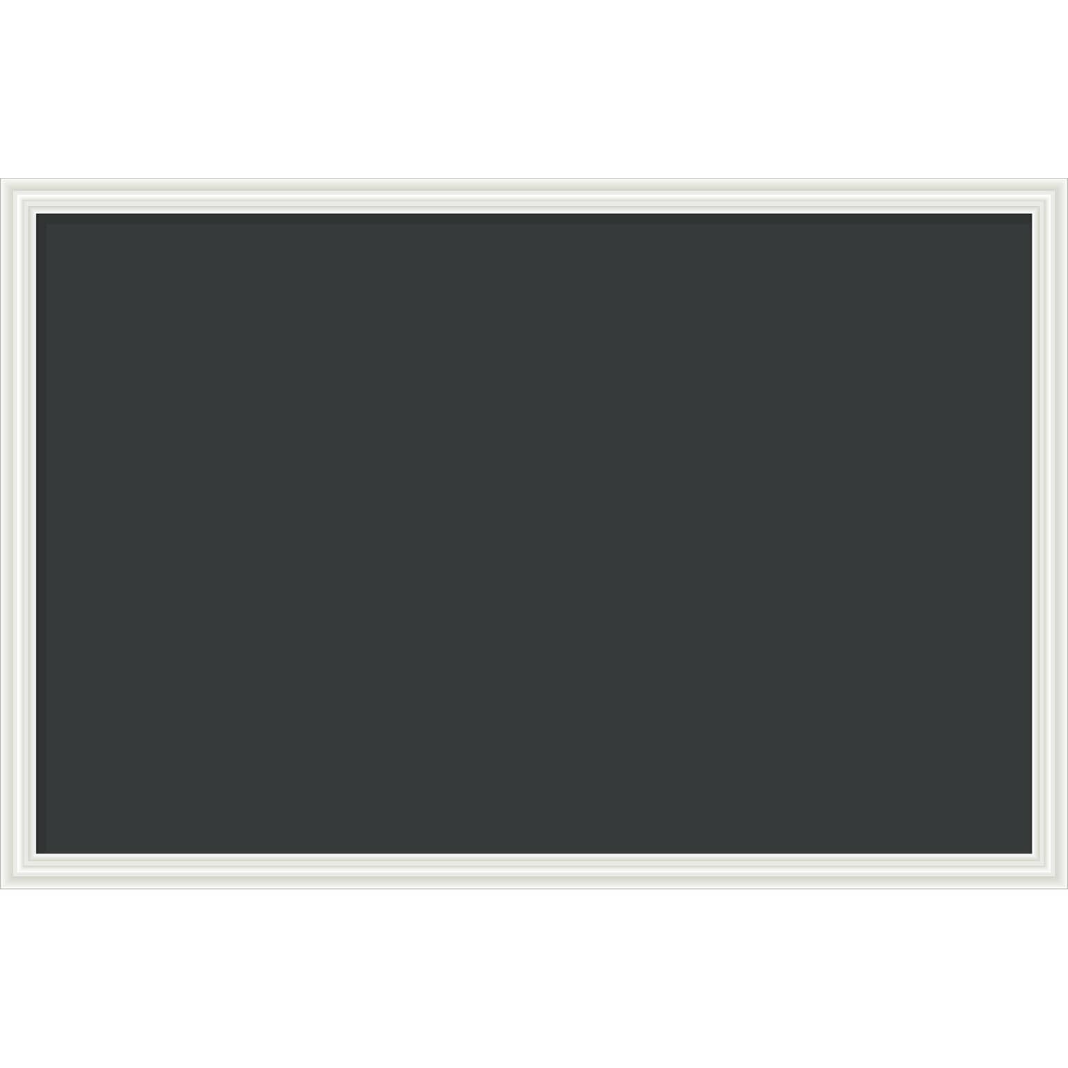 U Brands Magnetic Chalkboard, White, 40 x 30 (2916U00-01)