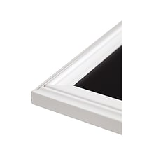 U Brands Magnetic Chalkboard, White, 40 x 30 (2916U00-01)