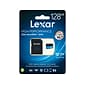 Lexar High-Performance 633x 128GB microSDXC Memory Card with Adapter, Class 10, UHS-I (LSDMI128BBNL633)