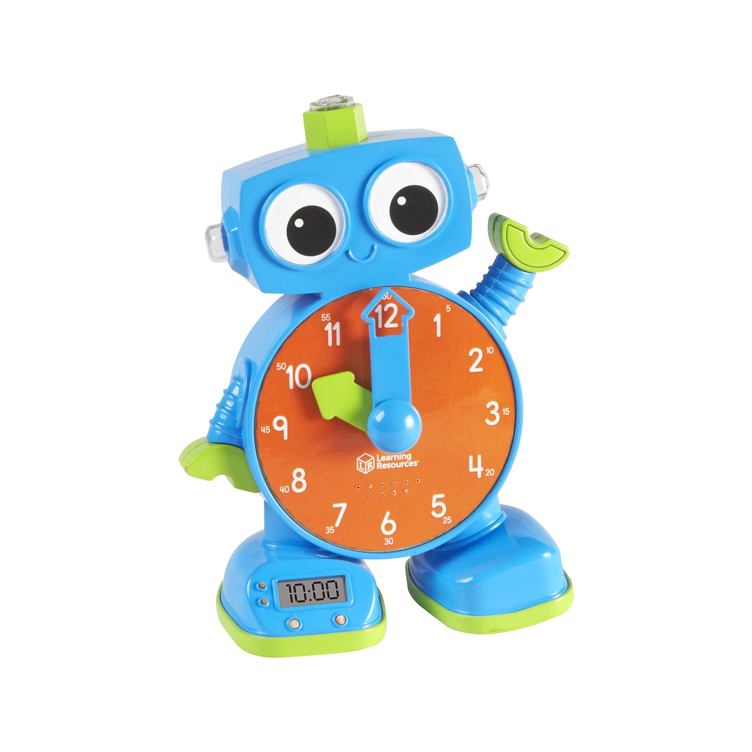Learning Resources Tock The Learning Clock, Multicolor (LER2385)
