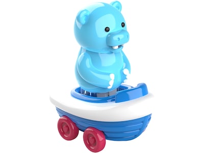 Educational Insights Zoomigos Hippo with Rowboat Zoomer, Multicolor (EI-2102)
