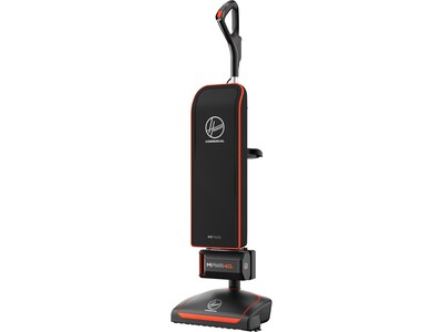 Hoover Commercial Cordless Upright Vacuum, Black/Orange (CH95519)