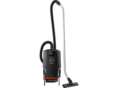 Hoover Commercial Cordless Backpack Vacuum, Black/Orange (CH93619)