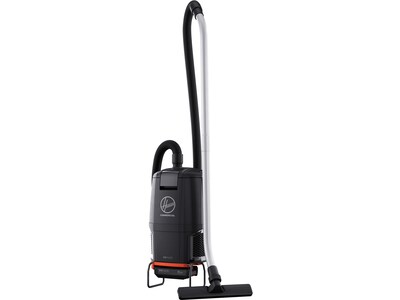 Hoover Commercial Cordless Backpack Vacuum, Black/Orange (CH93619)