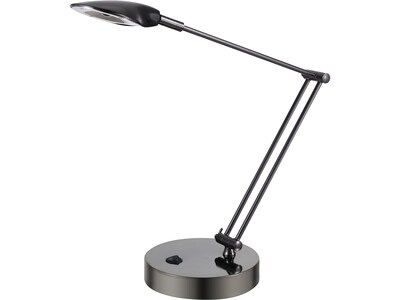 V-Light LED Desk Lamp, 21", Black Chrome (VSL1269257BC)