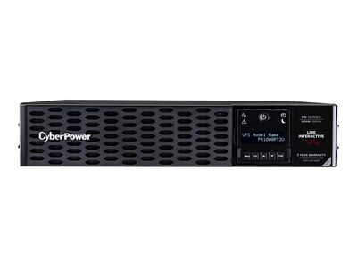 CyberPower Smart App Sinewave 1000 VA UPS, 8 Outlets, Black (PR1000RT2U)