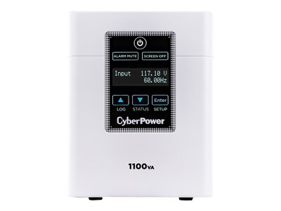 CyberPower Medical Grade 1100 VA UPS, 6 Outlets, White (M1100XL)