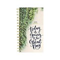 2020 TF Publishing 3.5 x 6.5 Planner, Green Day, Multicolor (20-7537)