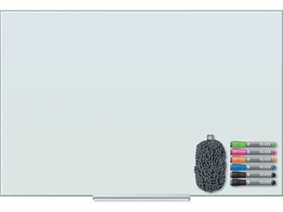 U Brands Glass Dry-Erase Whiteboard, 3 x 2 (3975U00-01)