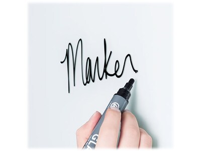 U Brands Glass Dry-Erase Whiteboard, 4' x 3' (3972U00-01)