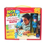 Educational Insights Hot Dots Jr. Lets Master Kindergarten Math Set, 5-6 Ages (EI-2372)