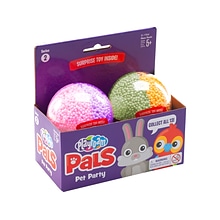 Playfoam Pals Pet Party Collectible Toys Set, Assorted Colors, 2/Pack (1966)