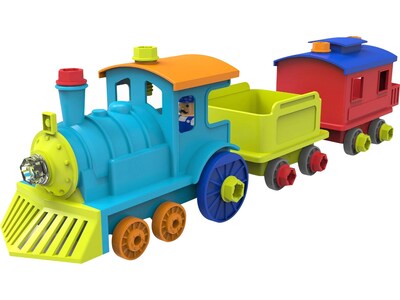 Educational Insights Design & Drill All Aboard Train, Assorted Colors (4175)