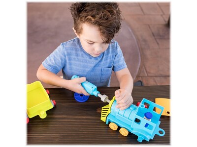 Educational Insights Design & Drill All Aboard Train, Assorted Colors (4175)