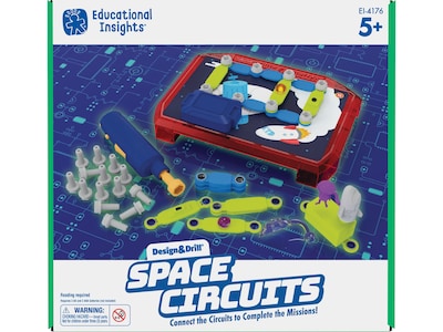 Educational Insights Design & Drill Space Circuits, Assorted Colors (4176)