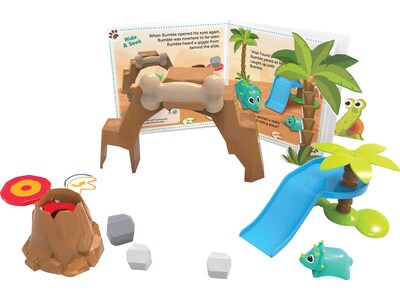 Learning Resources Coding Critters Rumble & Bumble, Assorted Colors, 23 Pieces/Set (LER3082)