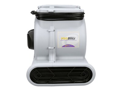ProTeam ProBlitz Airmover 18.23 3-Speed Portable Fan, Light Gray/Black (107132)