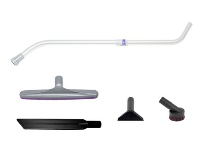 ProTeam Xover Vacuum Telescoping Wand Tool Kit, Black/Gray (107100)