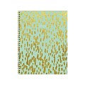 2020 TF Publishing 9W x 11L Planner, Gold Strokes, Green/Gold (20-9713)